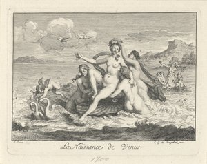 Nascimento de Vénus
La Naissance de Venus (título sobre o objecto) de Bernard Picart
