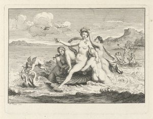 Nascimento de Vênus de Bernard Picart