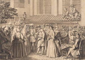 Casamento entre os judeus da Alta Alemanha de Bernard Picart