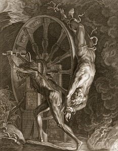 Ixion no Tártaro na roda, 1731