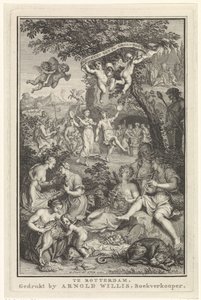 Paisagem com pastores e pastoras
Página de título para: F. Greenwood, Poemas, 1719 de Bernard Picart