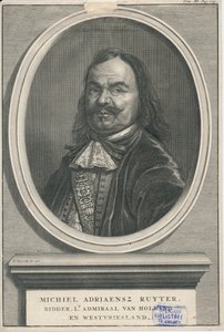 Michiel de Ruyter 1607-1676 Centro do Património Rozet 300 191 d 2 A-51 de Bernard Picart