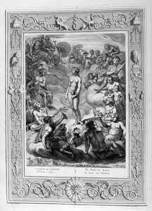 Caixa de Pandoras, 1733 de Bernard Picart
