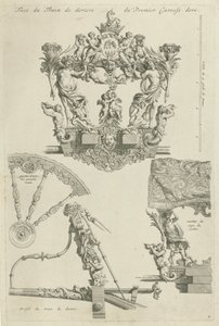 Carruagem de gala do duque de Ossuna, 1713 de Bernard Picart