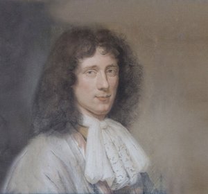 Retrato de Christiaan Huygens 1629-1695, 1686.