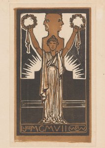 Mulher em vestes romanas de Bernard Willem Wierink