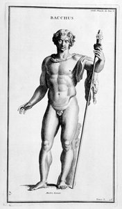 Baco, depois de uma estátua romana, 1757