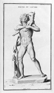 Fauno ou Sátiro, depois de uma estátua romana, 1757