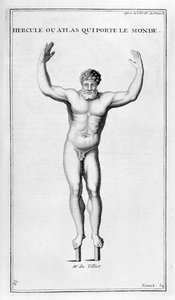 Hércules que carrega o mundo, 1757