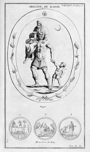 A origem de Roma, 1757