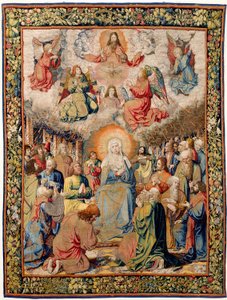 Tapeçaria flamenga. Paixão de Jesus (Paixão de Cristo ou Paixão do Senhor Pentecostes). Património Nacional inv 10005817.