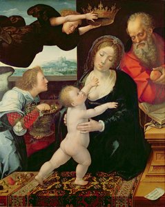 A Sagrada Família, 1522 de Bernard van Orley