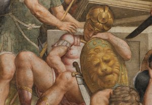 Counterfaccata, Bernardino Gatti, Ressurreição 1529, Detalhe