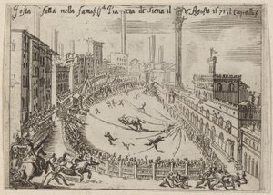 A praça, Siena