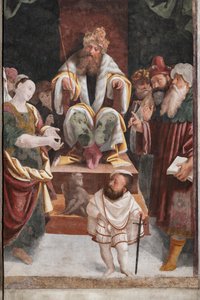 Detalhe de O Martírio de Santa Catarina (fresco)