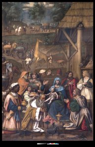 Adoração dos Magos, 1513 de Bernardino Luini