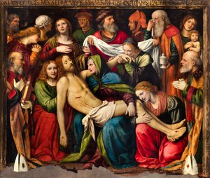 Milão, Igreja de San Giorgio al Palazzo, Bernardino Luini, Entombamento de Bernardino Luini