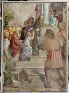 Apresentação de Maria no Templo de Bernardino Luini