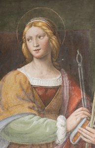 Saint Apollonia, c.1522-25 (detalhe de 3497192) de Bernardino Luini