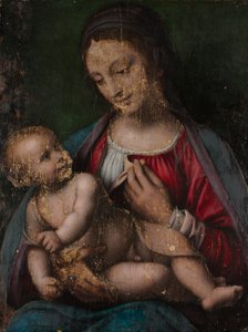 Virgem e Criança, século XVI. de Bernardino Luini