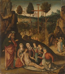 Lamentação de Cristo de Bernardino Zaganelli di Bosio (attributed to)