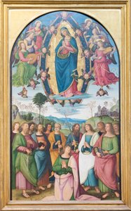 A suposição da Virgem Maria de Bernardino di Betto (& studio) Pinturicchio