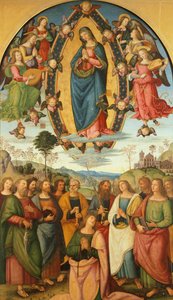 Assunção da Virgem, de Bernardino Pinturicchio (ca. 1452-1513),