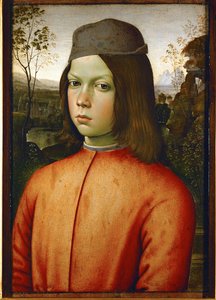 Retrato de um jovem rapaz de Bernardino di Betto Pinturicchio