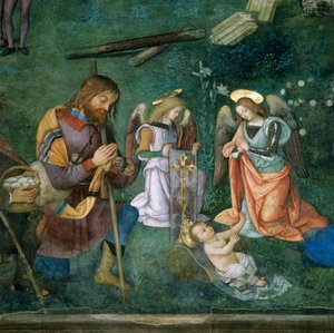 O Menino Jesus, detalhe da Natividade