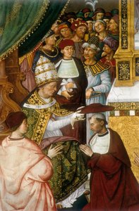 Vie du pape Pio (Pie) II (Enea Silvio Piccolomini de Bernardino di Betto Pinturicchio