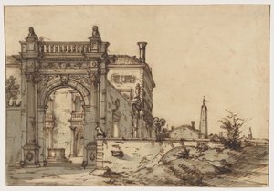 Uma villa veneziana de Bernardo Bellotto
