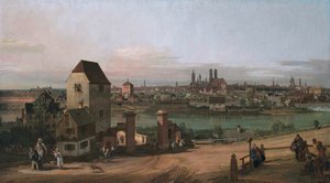 Munique vista de Haidhausen de Bernardo Bellotto