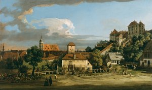 Pirna: O Obertor do Sul, meados da década de 1750. de Bernardo Bellotto