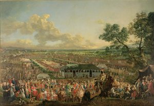 A eleição do rei Estanislau Augusto (1764-95) de Bernardo Bellotto
