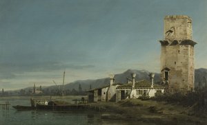 A Torre de Marghera de Bernardo Bellotto