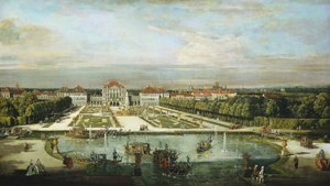Palácio Nymphenburg, Munique de Bernardo Bellotto and Workshop