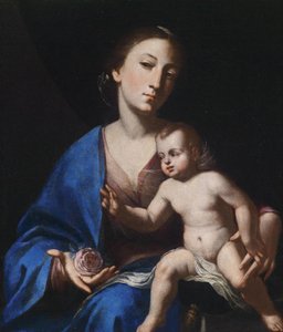 A Virgem e o Menino de Bernardo Cavallino