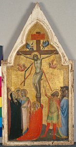 A Crucificação, c.1340 (têmpera sobre madeira de choupo) de Bernardo Daddi