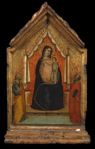 Virgem e Menino com São Pedro e São Paulo, c.1340 de Bernardo Daddi