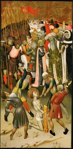 Flagelação de São Jorge ... de Bernardo Martorell
