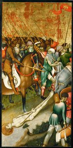Quatro cenas do martírio de São Jorge ... de Bernardo Martorell