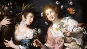 Alegoria da Primavera e do Verão de Bernardo Strozzi