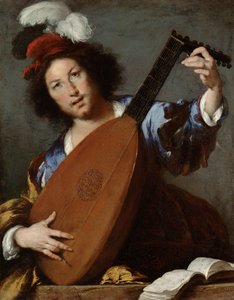 O alaúde, c. 1645