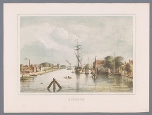 Arquitetura da cidade em Alkmaar Alkmaar (título da série no objeto)