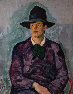 O pintor Theodor Laurey