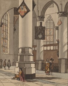 Interior da Igreja, 1774.
