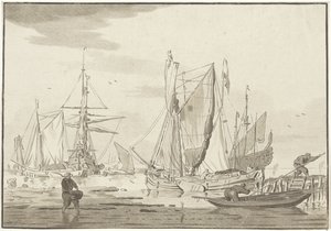 Descarga de navios atracados