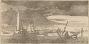 Rio com Vila, 1775.