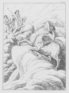 A Divina Comédia de Dante, Inferno (Inferno), Placa XIX (litografia)