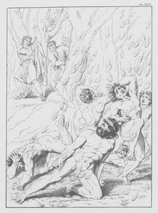 A Divina Comédia de Dante, Inferno (Inferno), Placa XXIV (litografia)